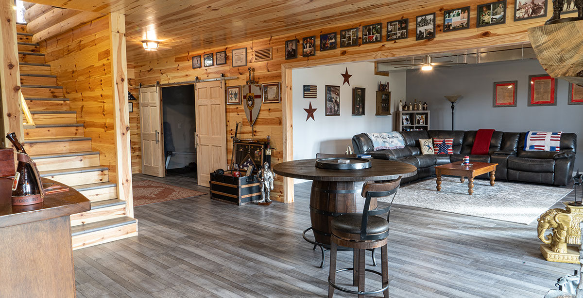 building-a-log-home-with-a-basement-woodhaven-log-lumber