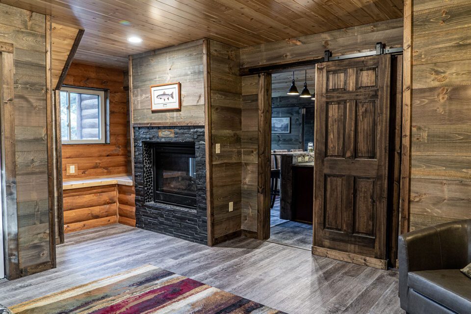 Contrast between paneling products