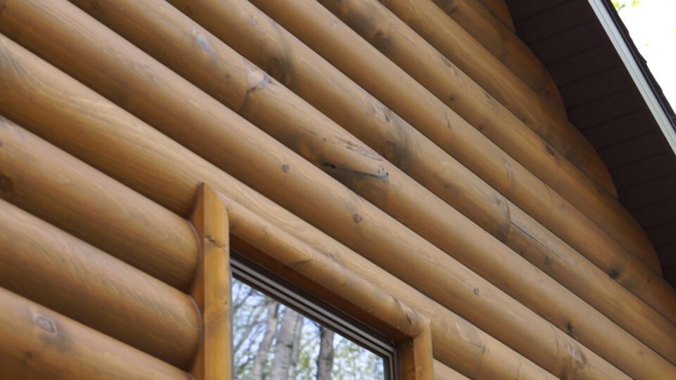 Half Log Siding