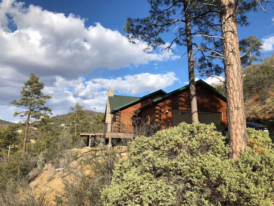 Joe Gatterdam in Prescott, Arizona home exterior