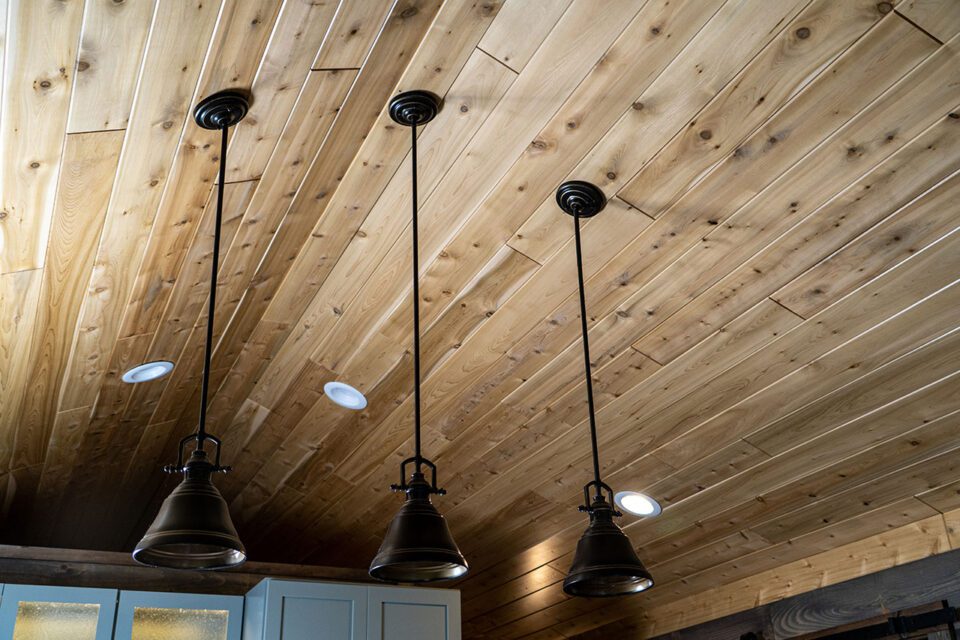 Knotty Pine Paneling