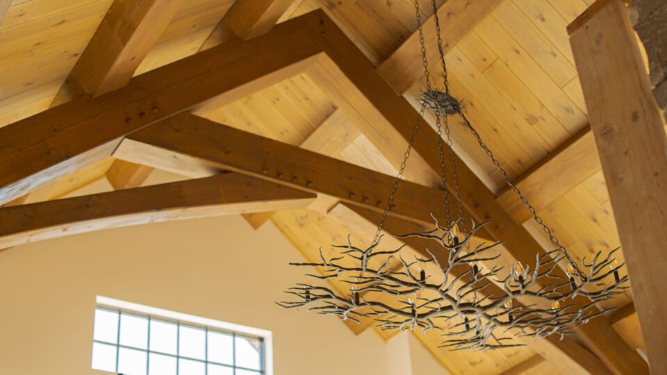 Log Roof Trusses