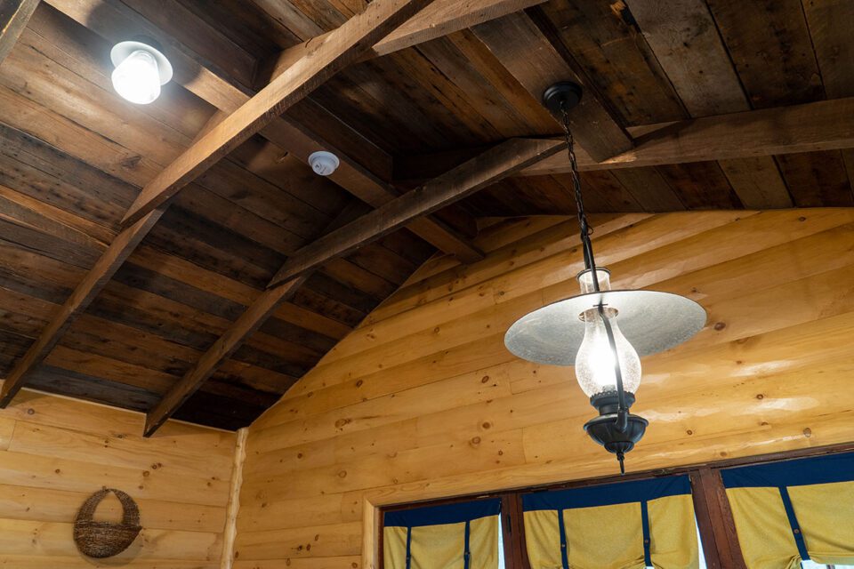 Log Roof Trusses