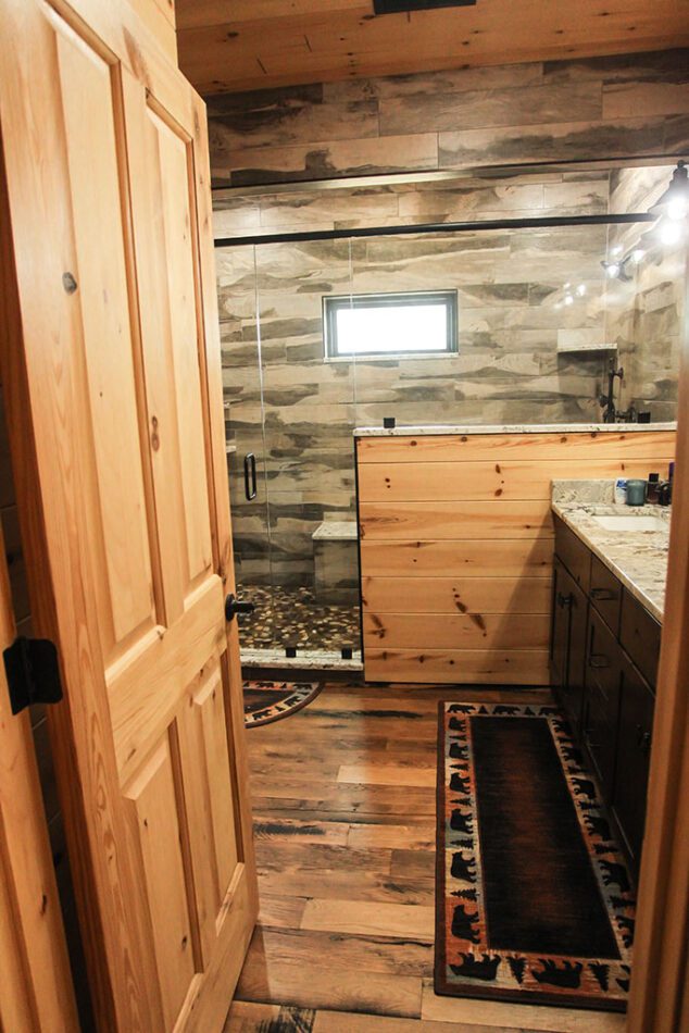 Mixing Natural Wood with Distressed Wood