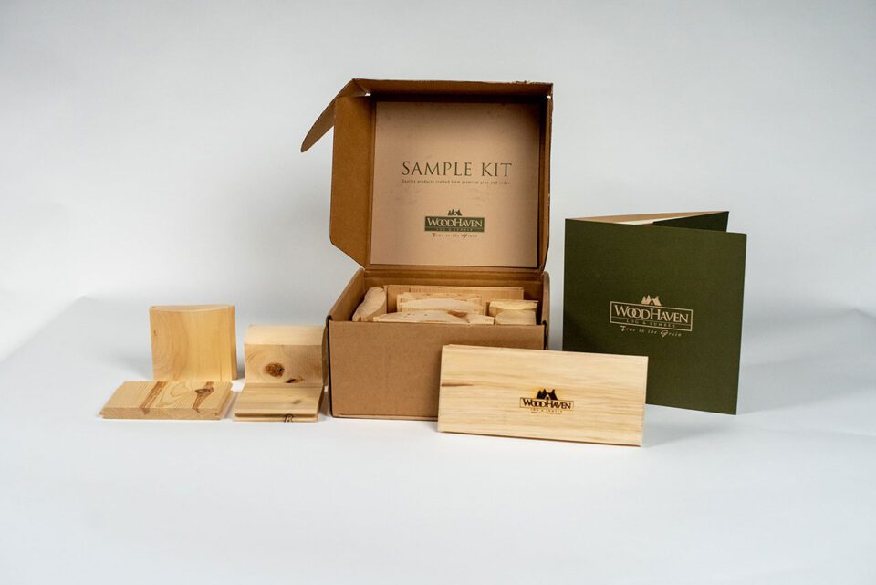 Order your own sample of our cedar wood today!
