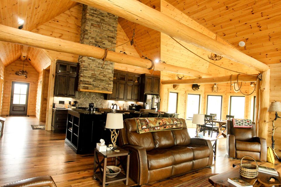 The Log Cabin Mansion