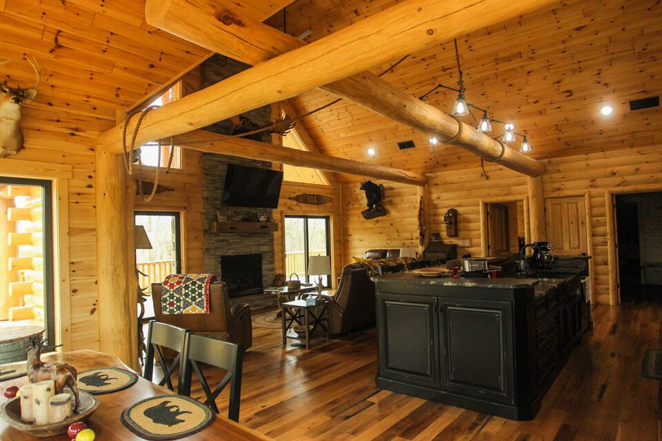 The Log Cabin Mansion