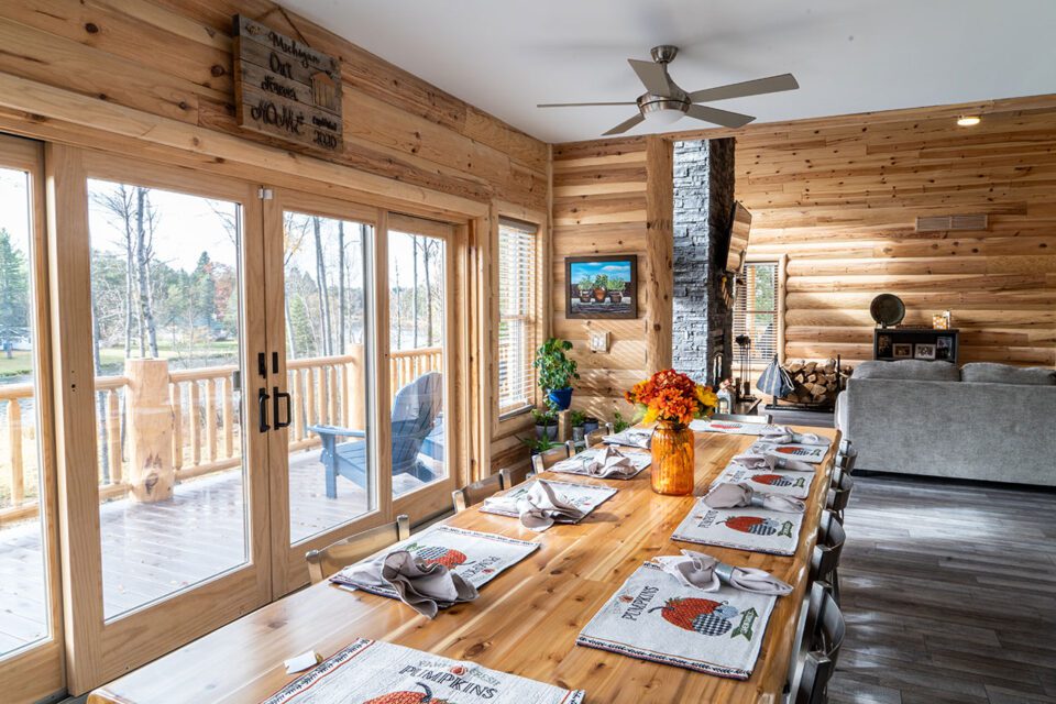 The Modern Log Home