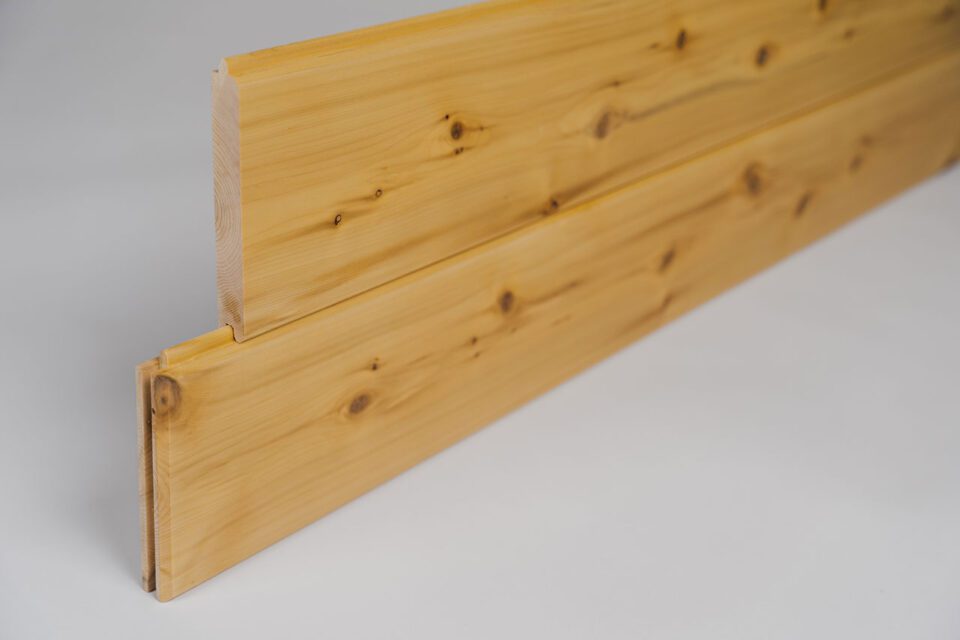 Tongue and groove paneling with our EZ Loc Siding System