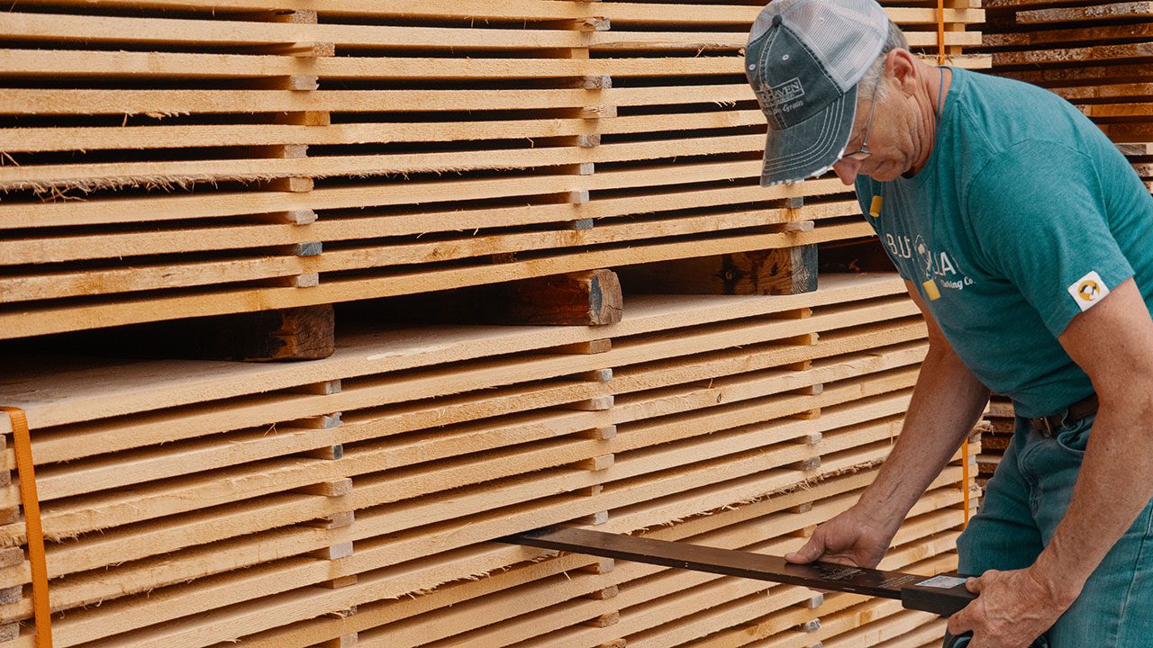 True Quality Wood - Checking for Moisture Level