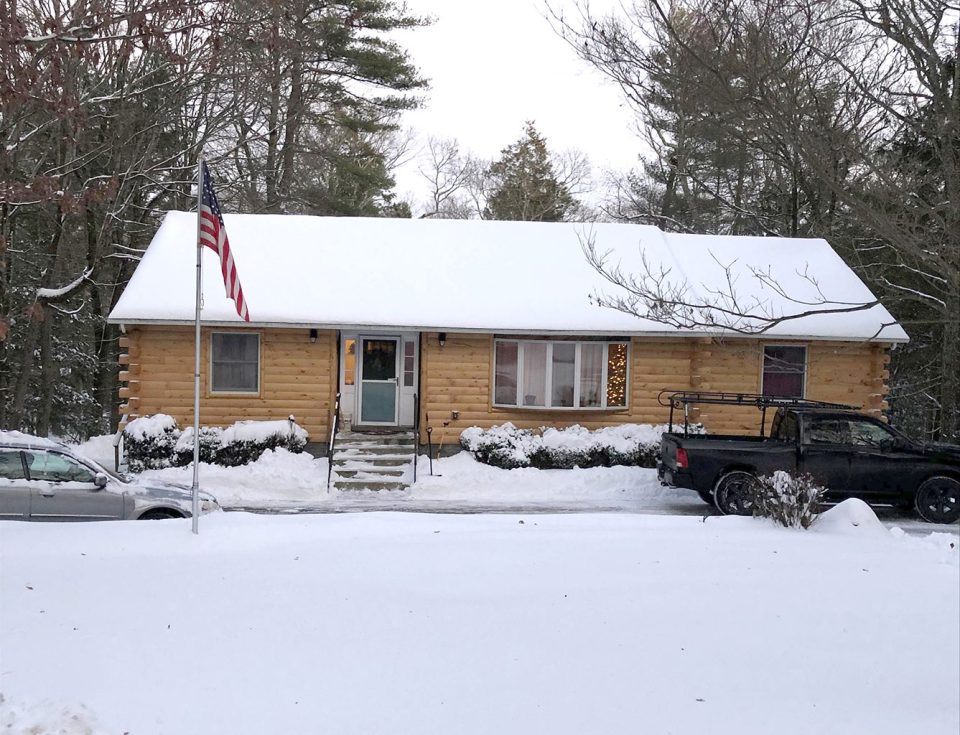 WoodHaven Log Homes Include Insulation