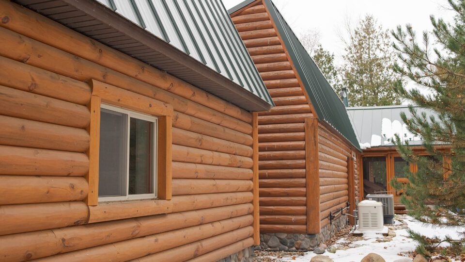 WoodHaven Log Siding