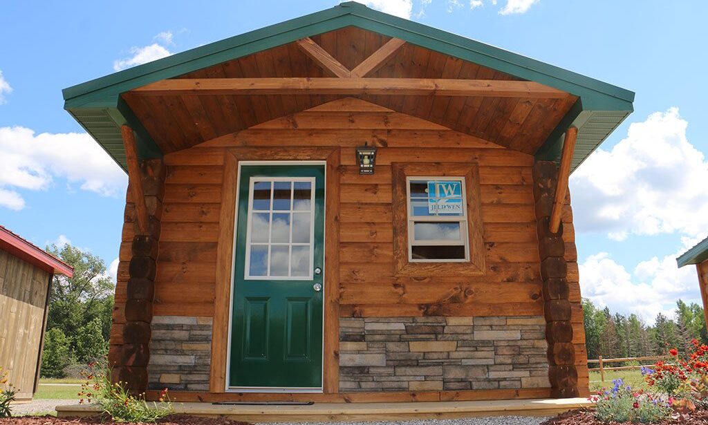 Would you rather have a sweet shed or a cheap shack? | WoodHaven Log ...