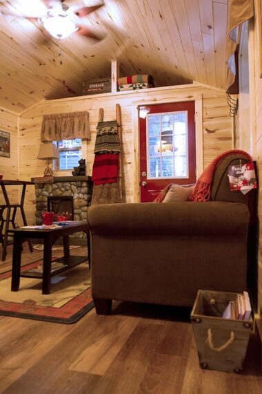 Granny cabin interior