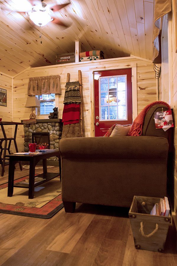 Granny cabin interior