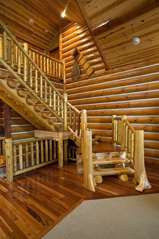 Quality wood increases the value of a home or cabin
