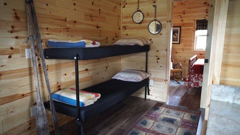 Tiny cabin delivered to Canada