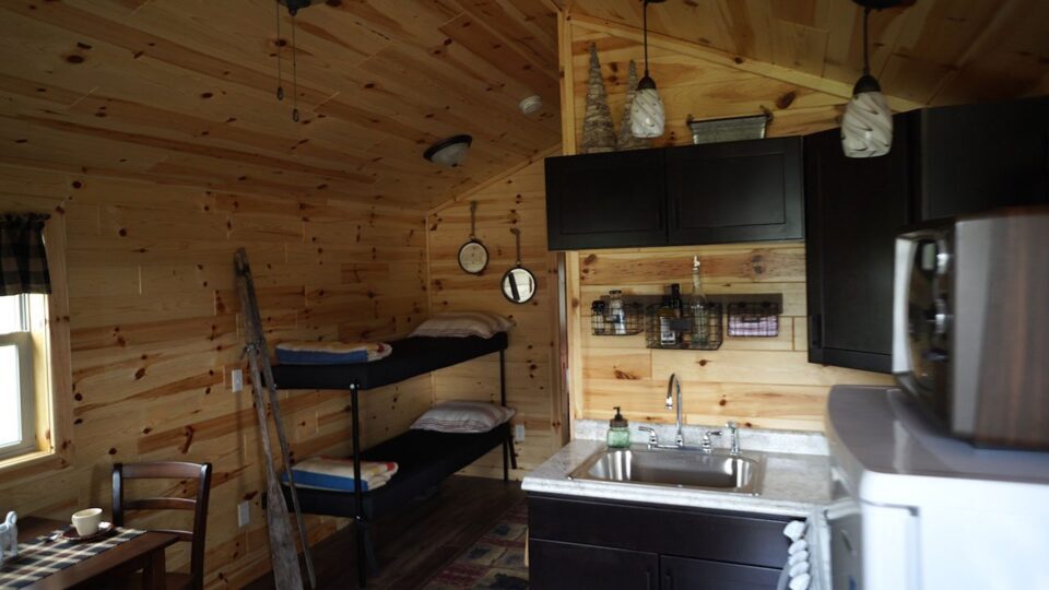 Tiny cabin delivered to Canada