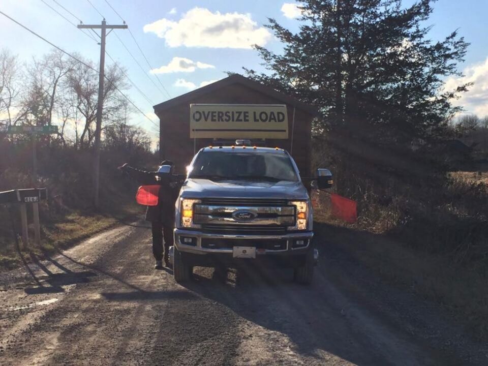 Tiny cabin delivered to Canada