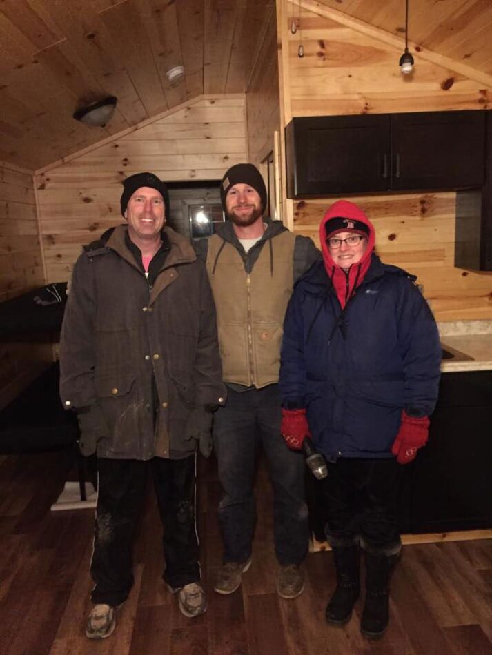 Tiny cabin delivered to Canada